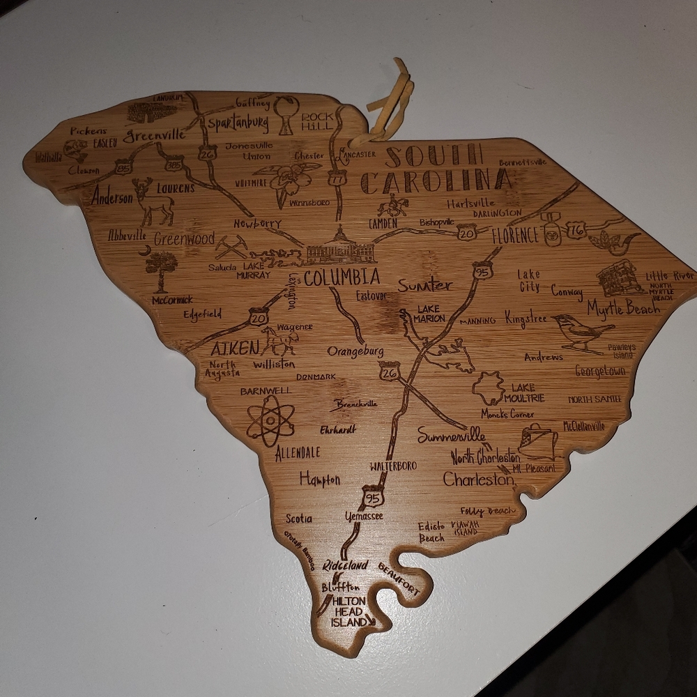 Totally Bamboo serving and cutting board. South Carolina